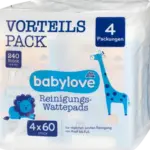 Cleaning cotton pads 4x60 pcs (240 pcs)