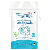 Beauty Baby super soft cleaning cotton pads (60 pcs)