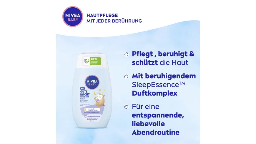 Nivea Baby Gute Nacht Lotion (200 ml) - Image 4